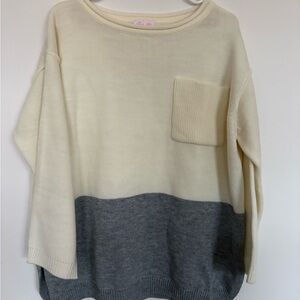Pink Lily Colorblock Sweater